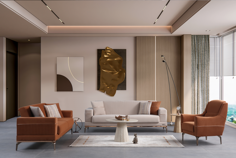 Lexus Sofa Set by Netline Interiors