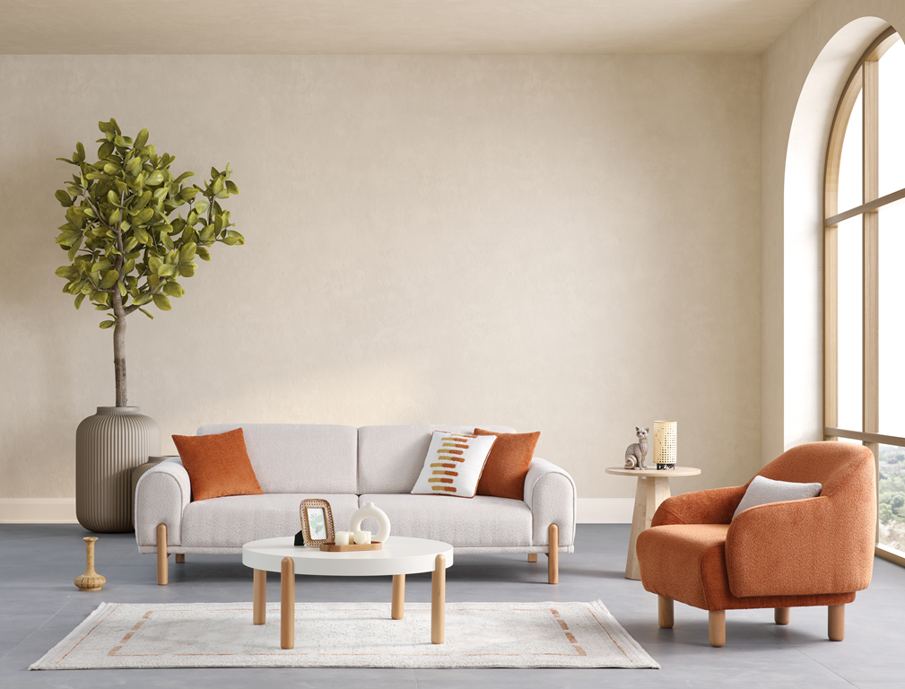 Yakut 3-Seater Sofa by Netline Interiors