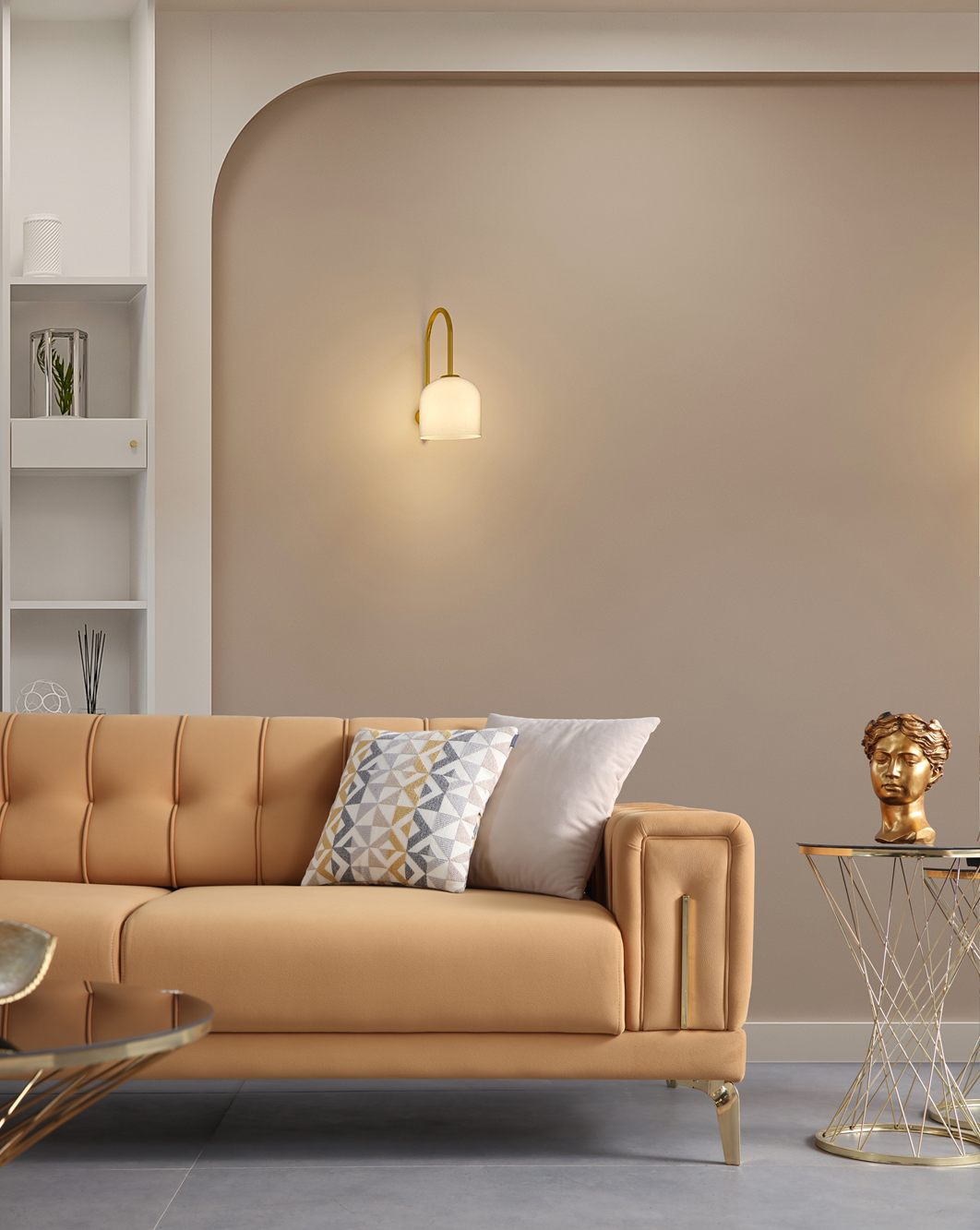 Elit 3 Seater Sofa (K) by Netline Interiors