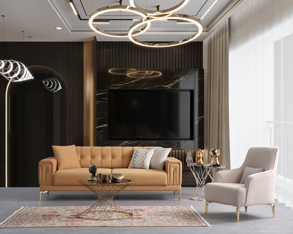 Elit Sofa Set (K) by Netline Interiors