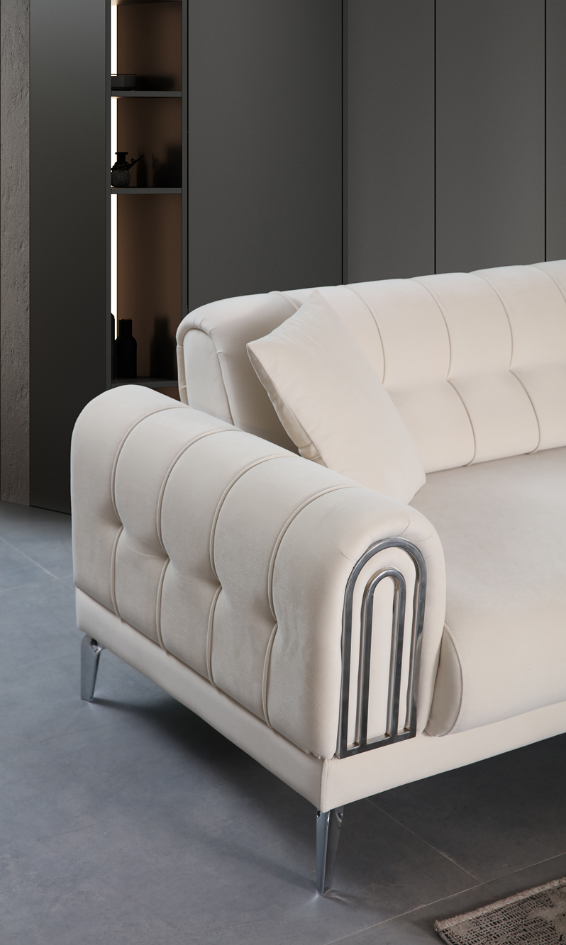 Navy Sofa Set by Netline Interiors