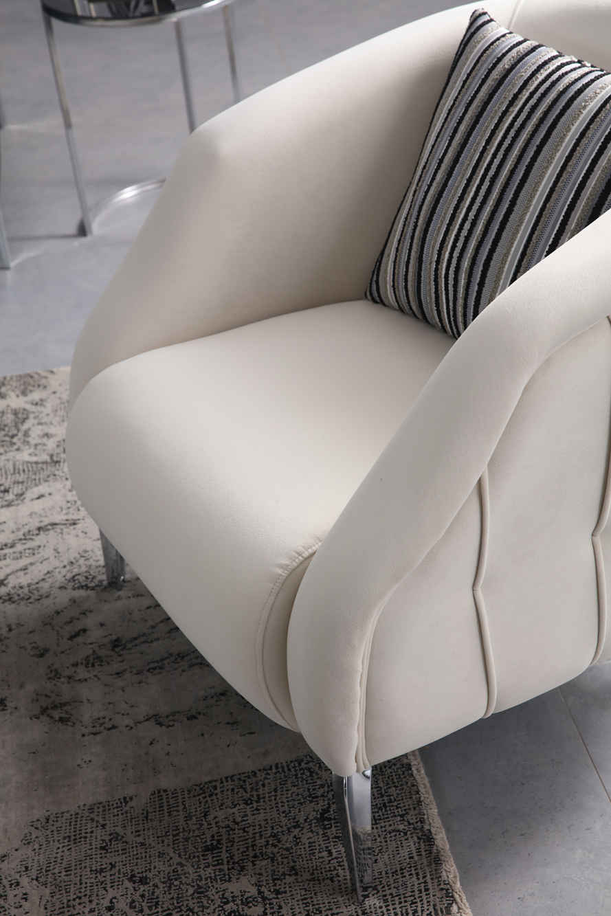 Netline Home Navy Armchair