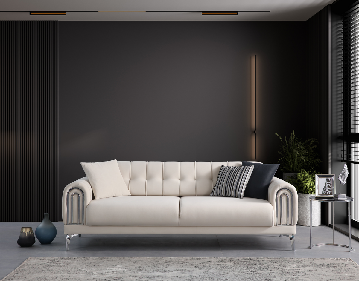 Navy Sofa Set by Netline Interiors