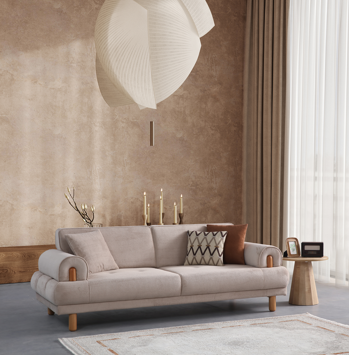 Salda Sofa Set (K) by Netline Interiors