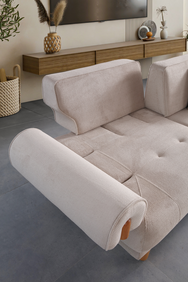 Salda 3 Seater Sofa (K) by Netline Interiors