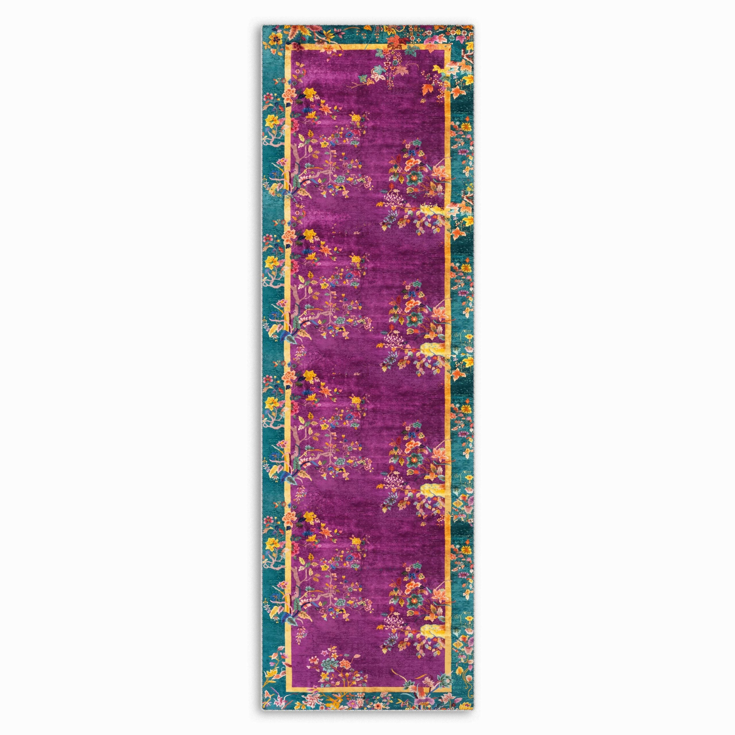 Netline Home Multicolour Modern Kilim Machine Washable Chenille Rug Design Made-to-Order Item 20267 - Gallery Image 4 - Netline Home