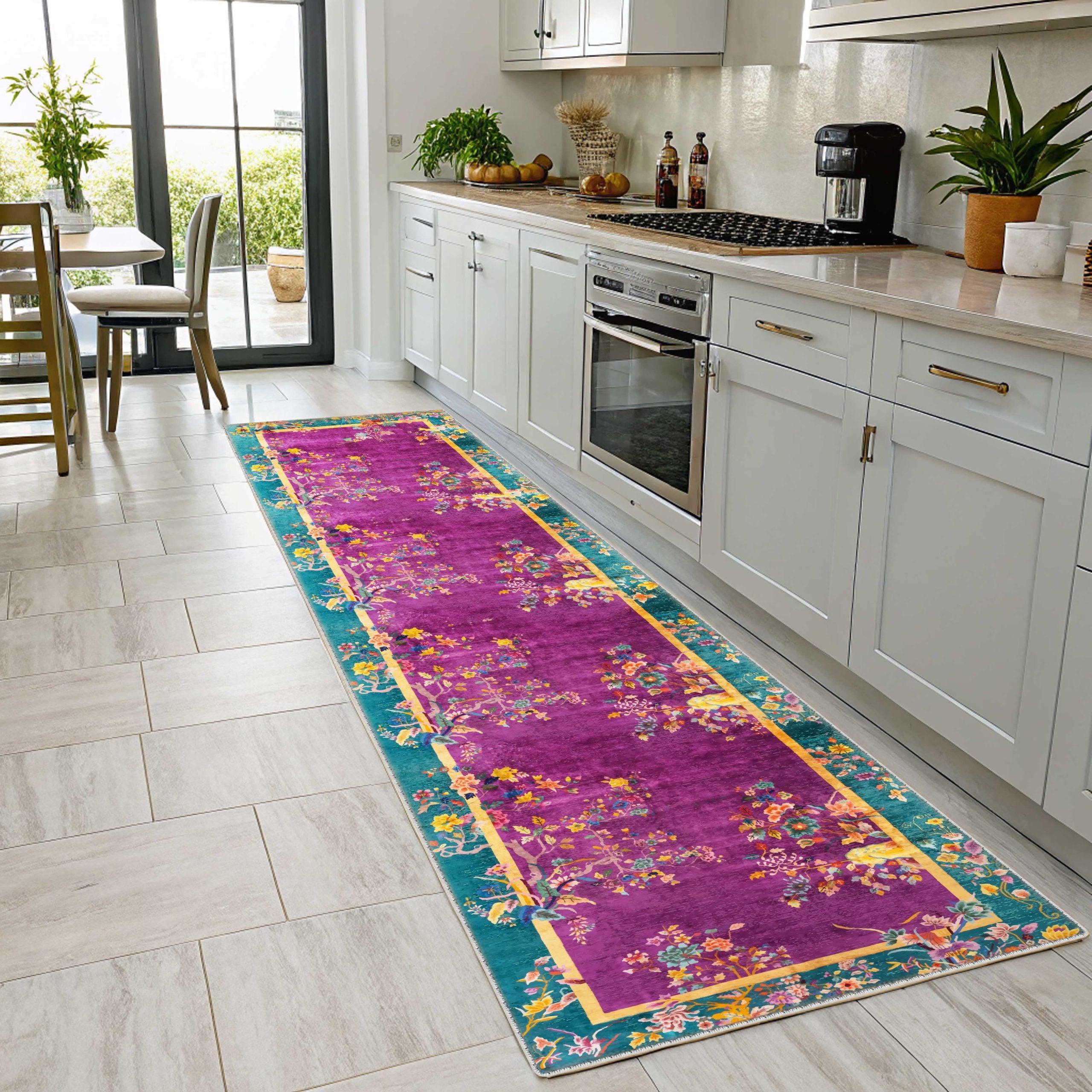 Netline Home Multicolour Modern Kilim Machine Washable Chenille Rug Design Made-to-Order Item 20267 - Gallery Image 5 - Netline Home