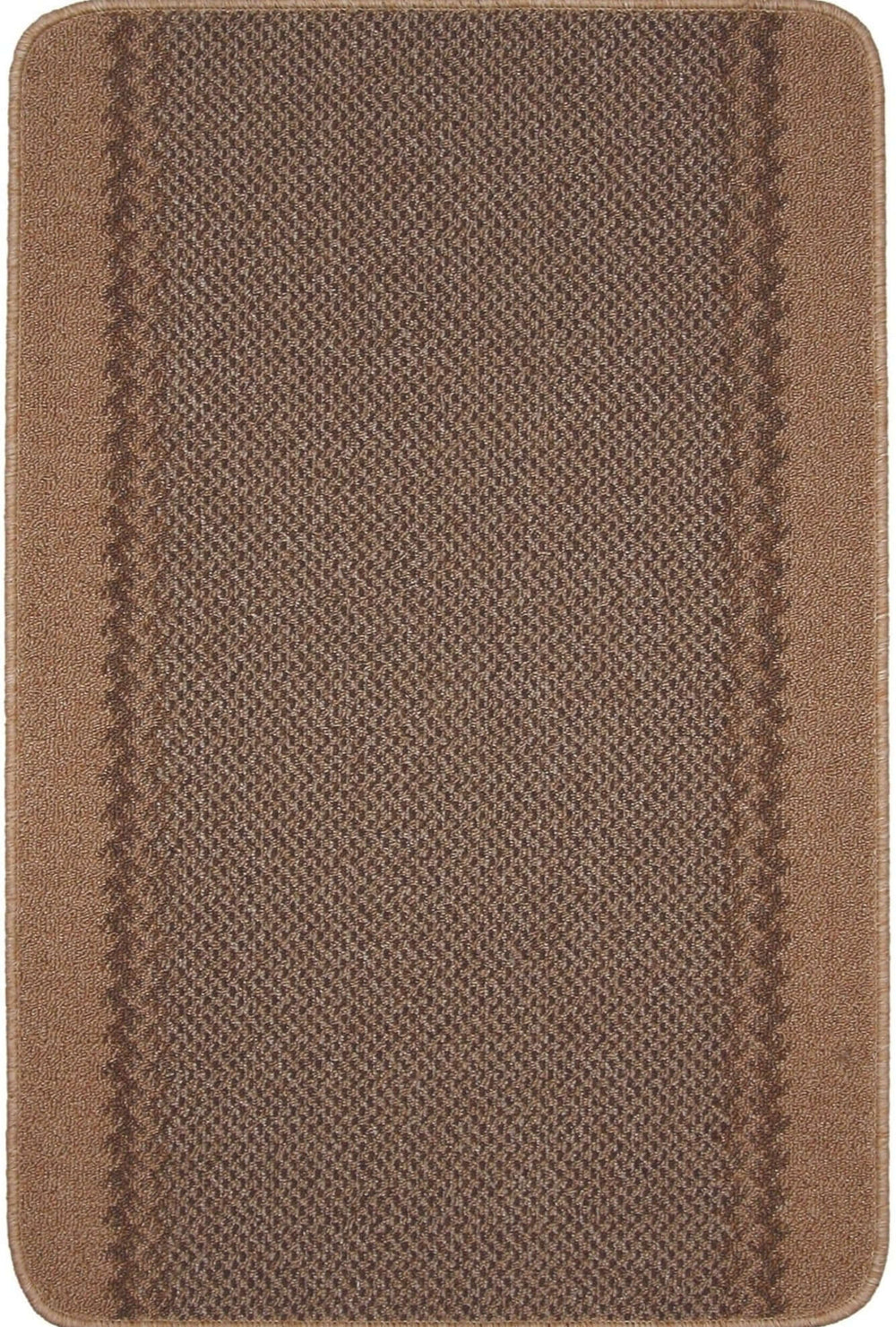 Washable Bordered Beige Rug – 116B