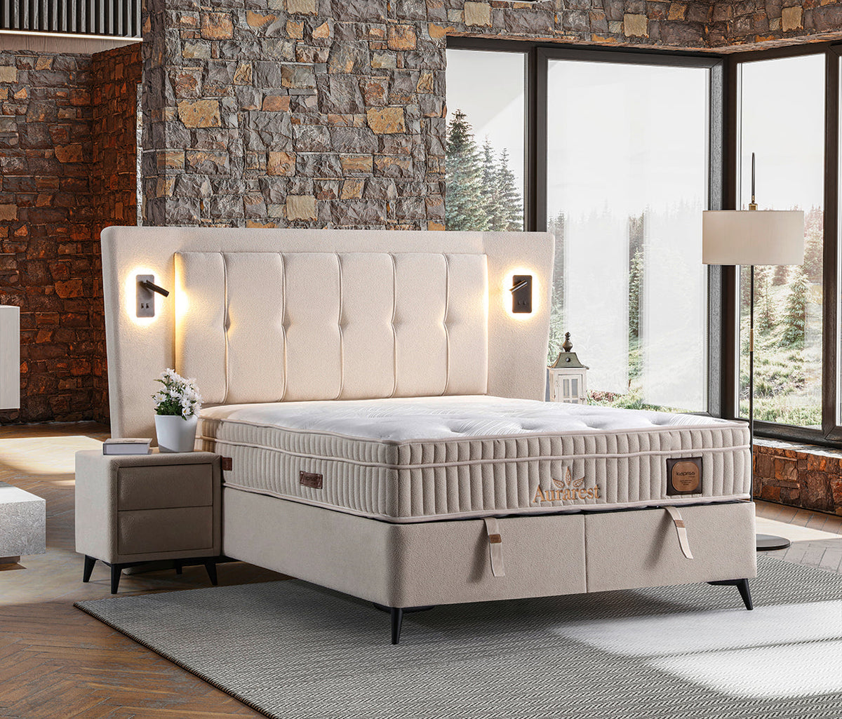 Aurarest Bed Set by Netline Interiors