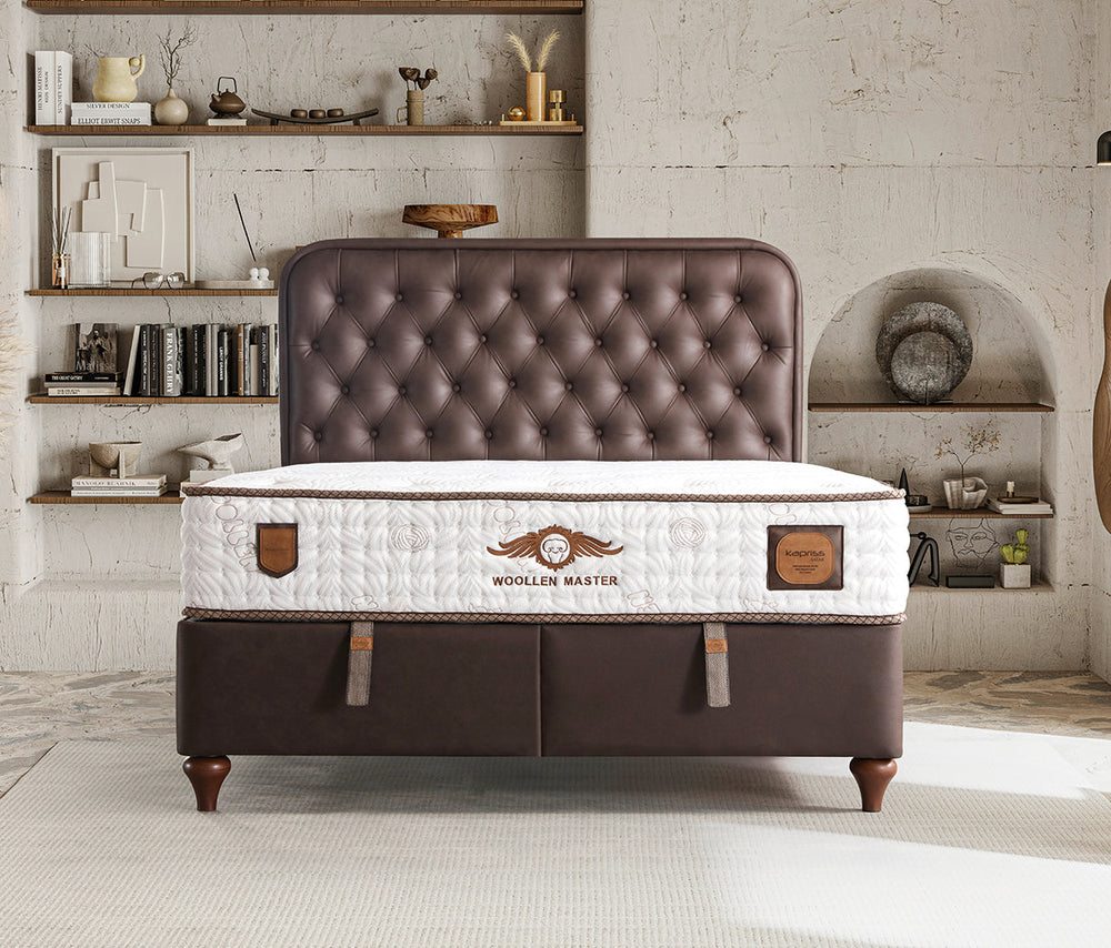 Woollen Master Bed Set by Netline Interiors