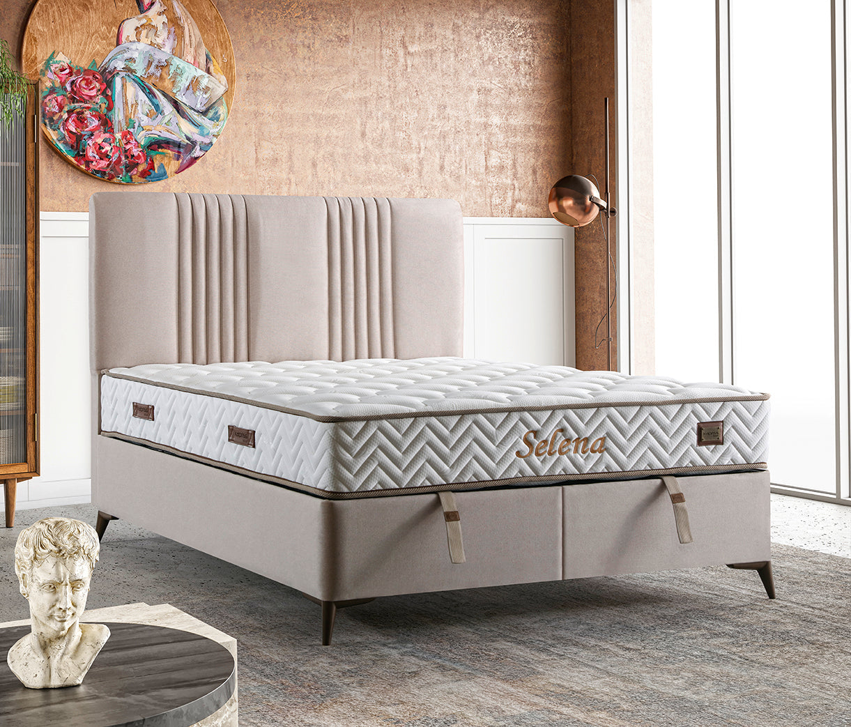 Selena Headboard-Base by Netline Interiors
