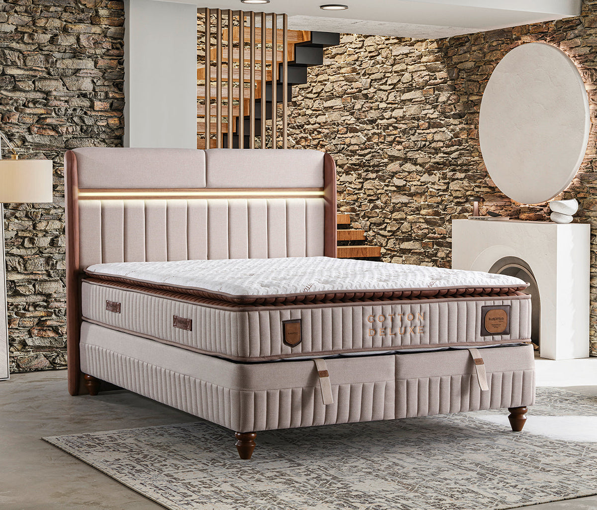 Cotton Deluxe Mattress by Netline Interiors