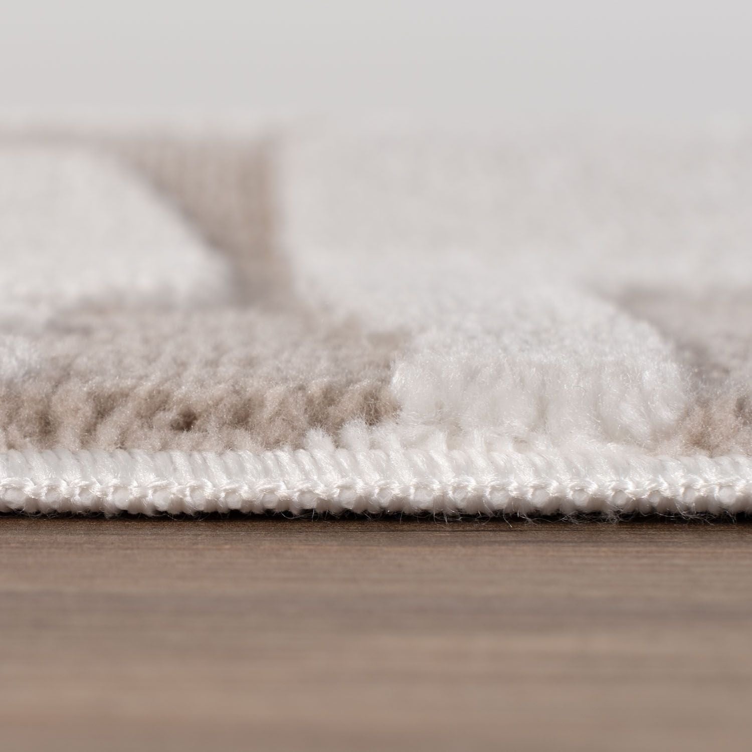 Loft Abstract Beige Rug