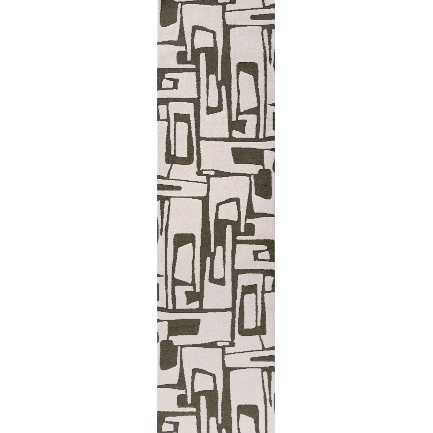 Loft Abstract Green Rug