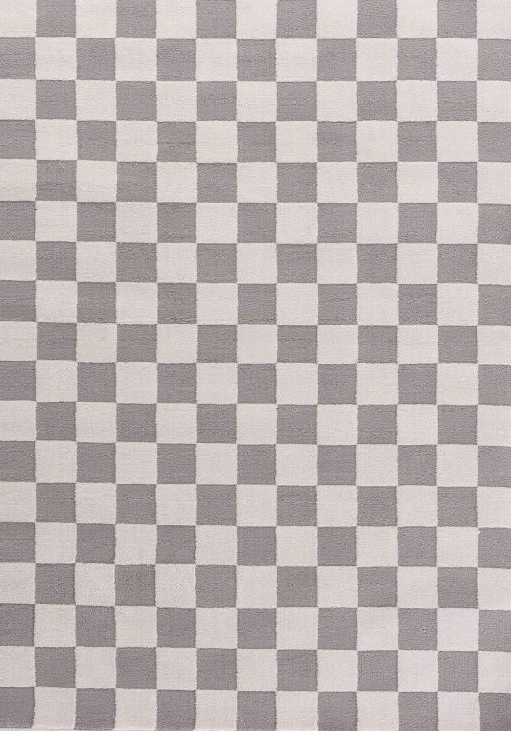 Loft Checkerboard Grey Rug