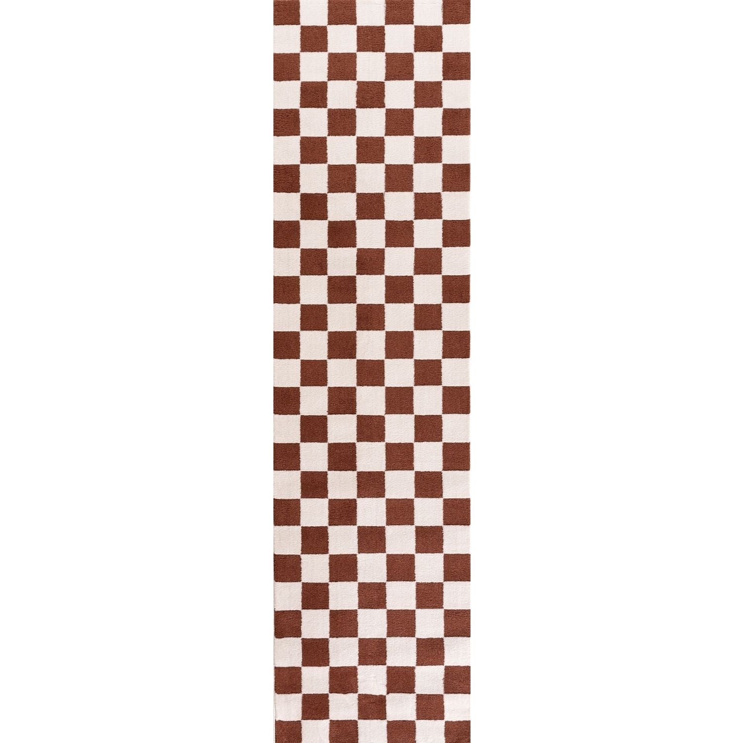 Loft Checkerboard Terra Rug