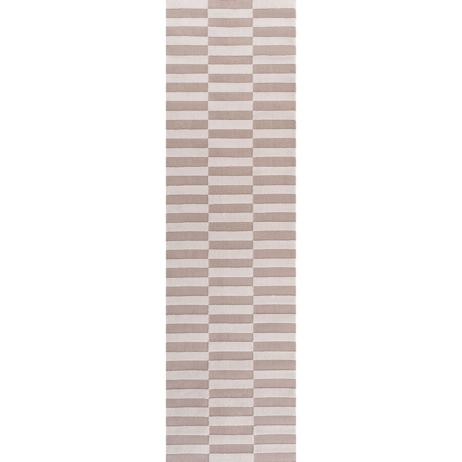 Loft Striped Beige Rug
