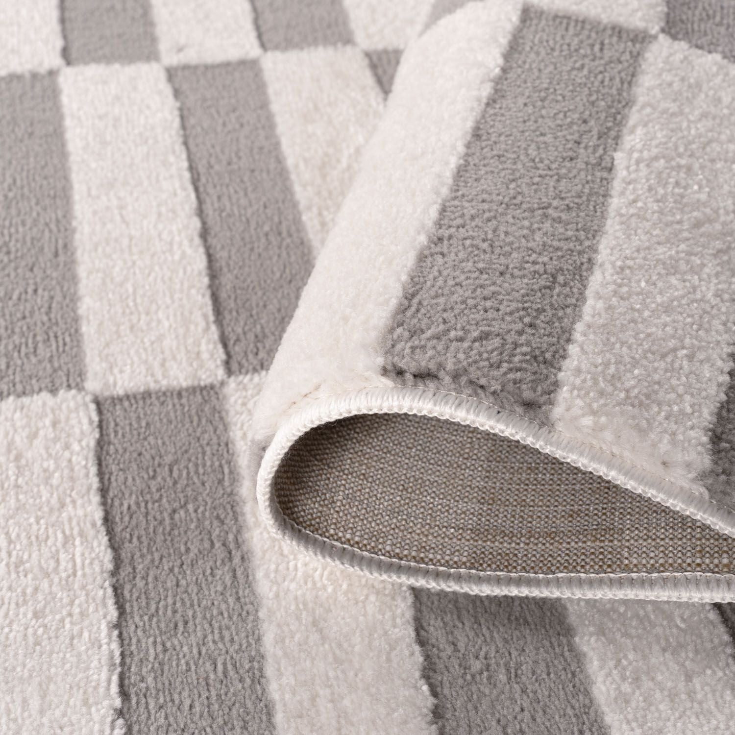 Loft Striped Grey Rug