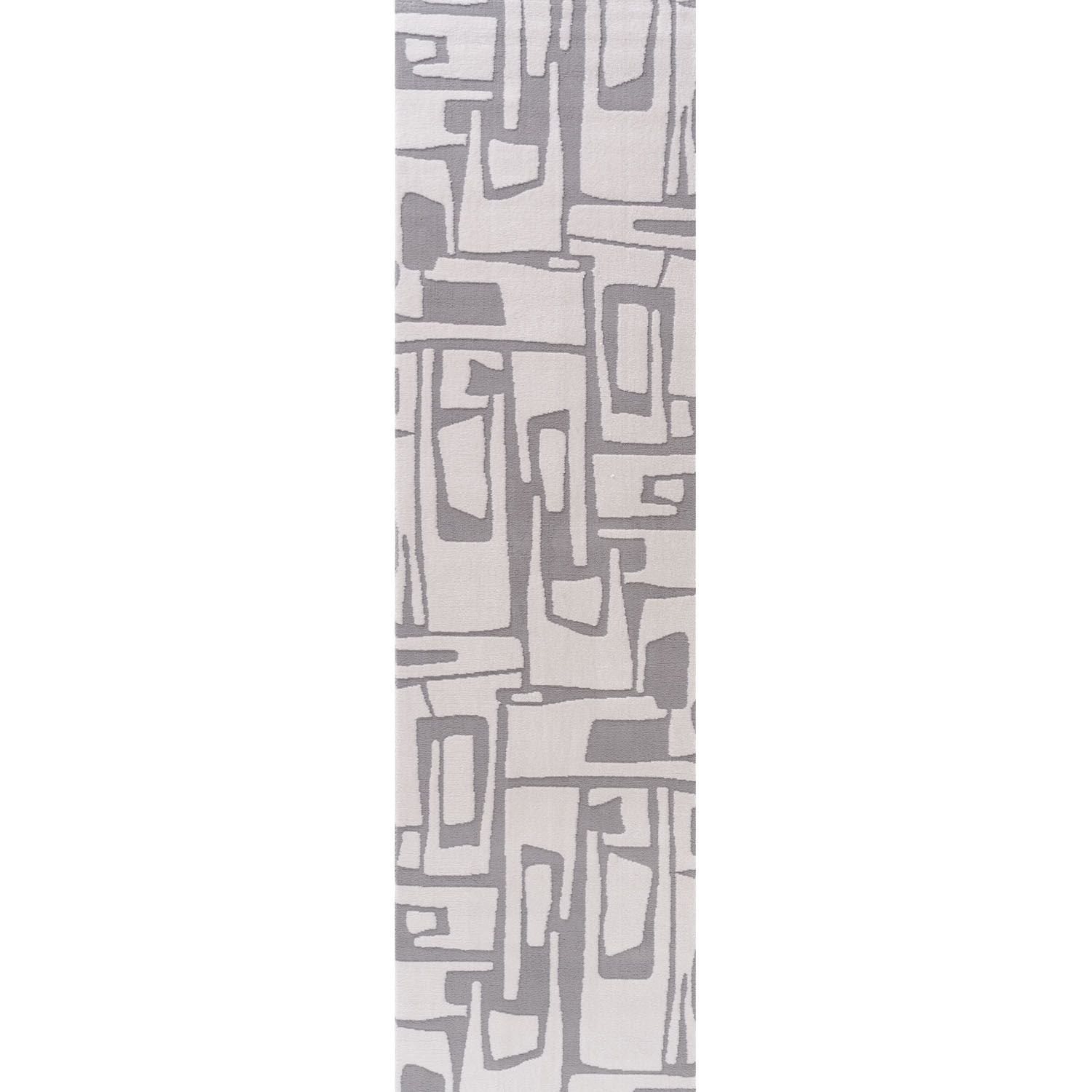Loft Abstract Grey Rug