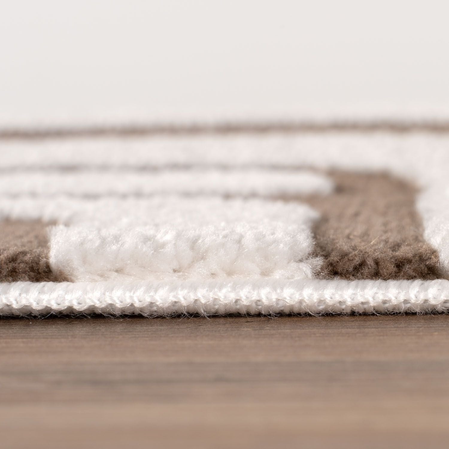 Loft Geometric Brown Rug