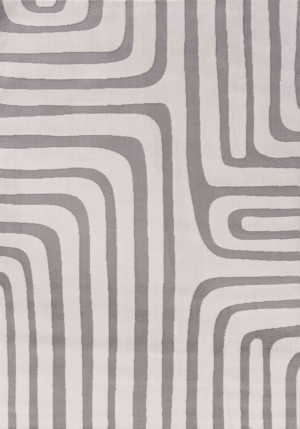 Loft Geometric Grey Rug