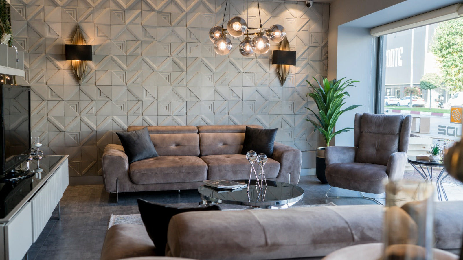 Lora Sofa Set by Netline Interiors