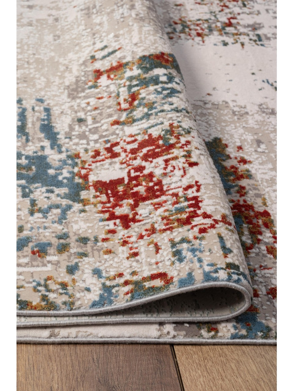 Netline Home Rugs Depot Beige Modern MD005 Area Rug – Durable Synthetic Fibres, Non‑Shed, Easy‑Clean, Durable | Bedroom, Study, Kids Room, Entryway