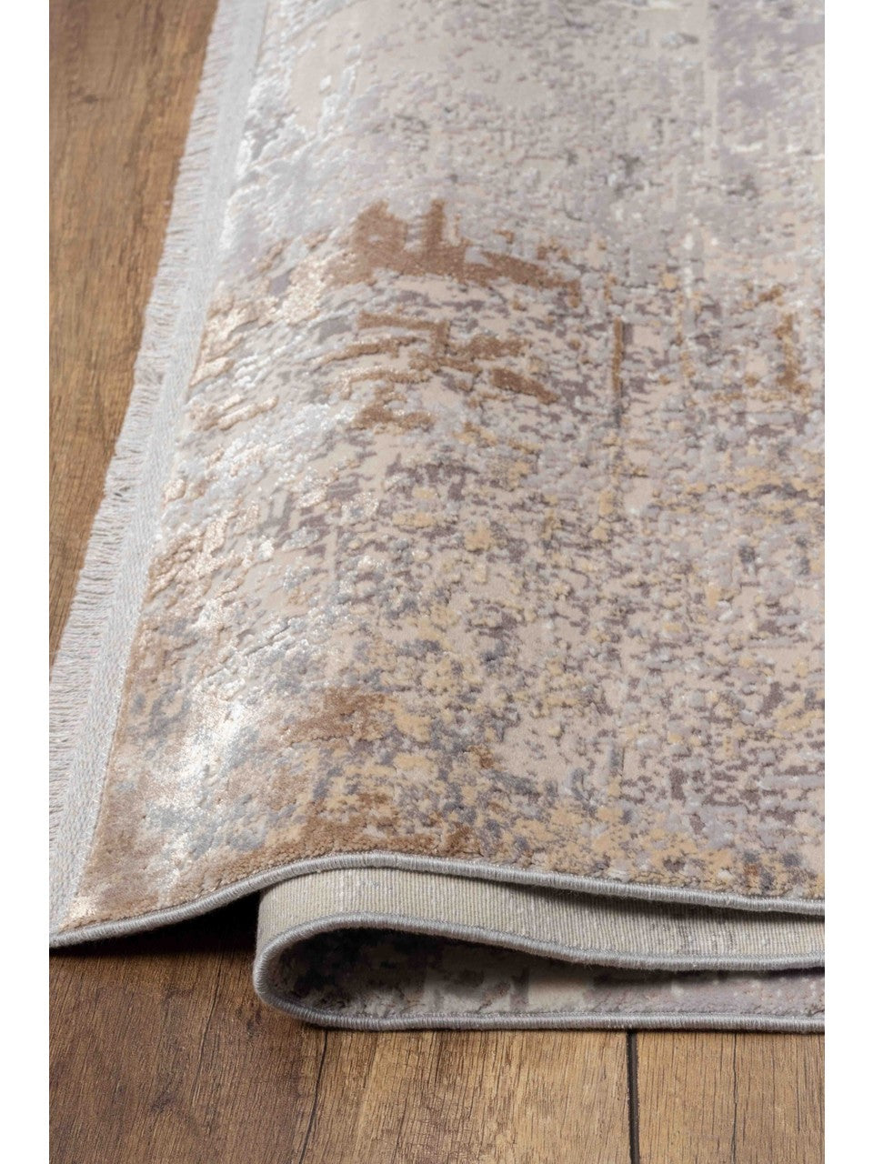 Netline Home Rugs Depot Beige Modern MD006 Area Rug – Durable Synthetic Fibres, Non‑Shed, Easy‑Clean, Durable | Bedroom, Study, Kids Room, Entryway