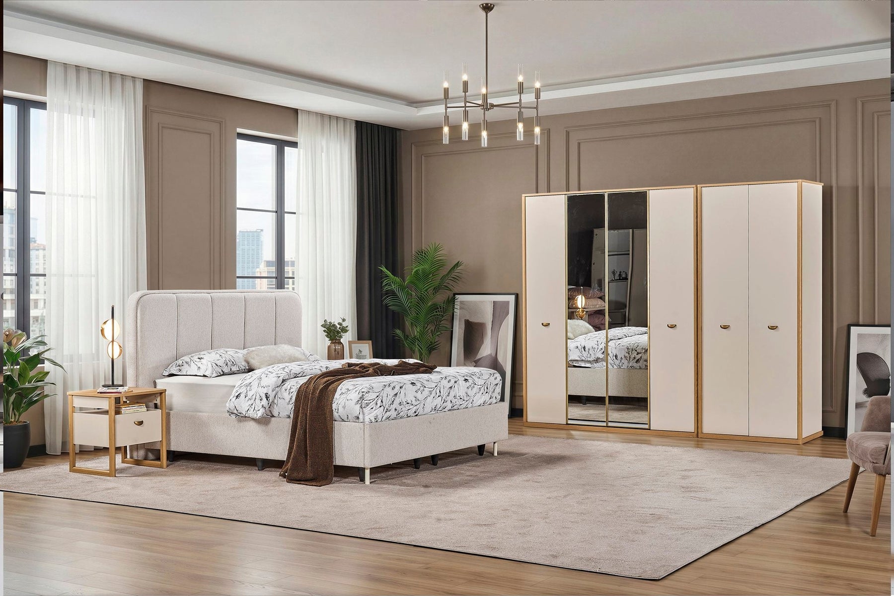 Marla Bedroom by Netline Interiors