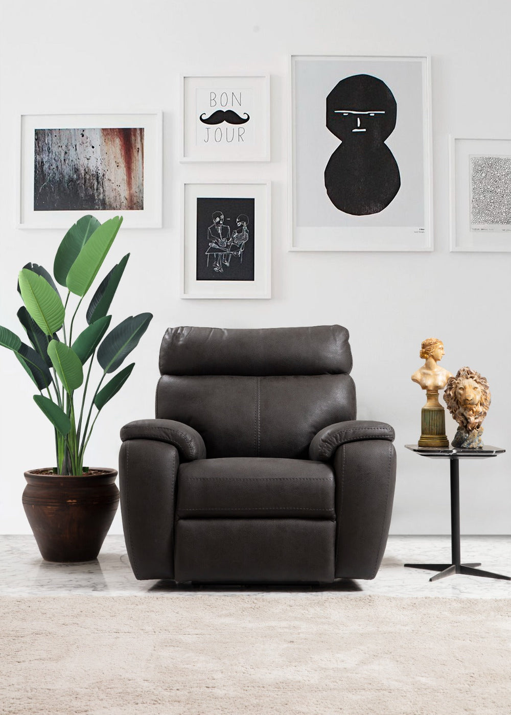 Maximo Power Recliner Chair by Netline Interiors