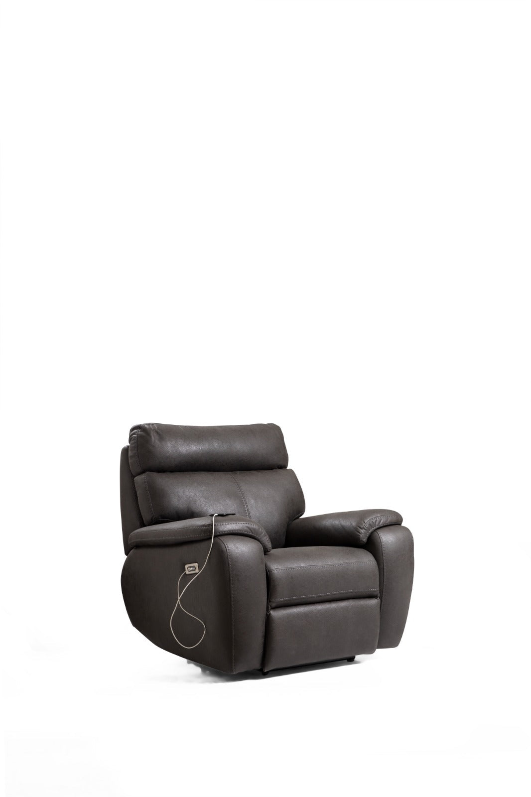 Maximo Power Recliner by Netline Home Interior, a comfortable recliner sofa with plush cushioning and modern design for everyday relaxation.
