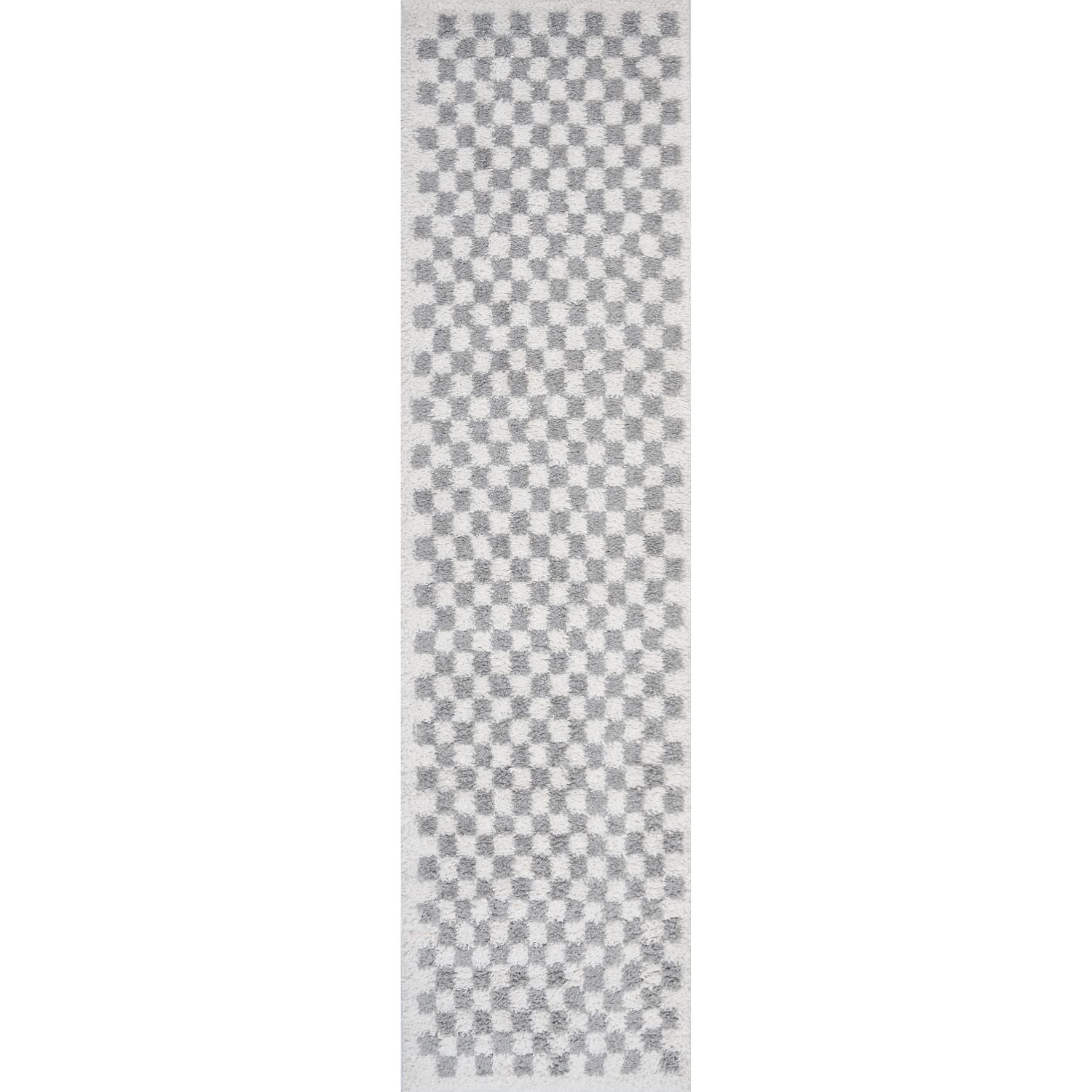 Moodi Shaggy Grey Mulberry Rug