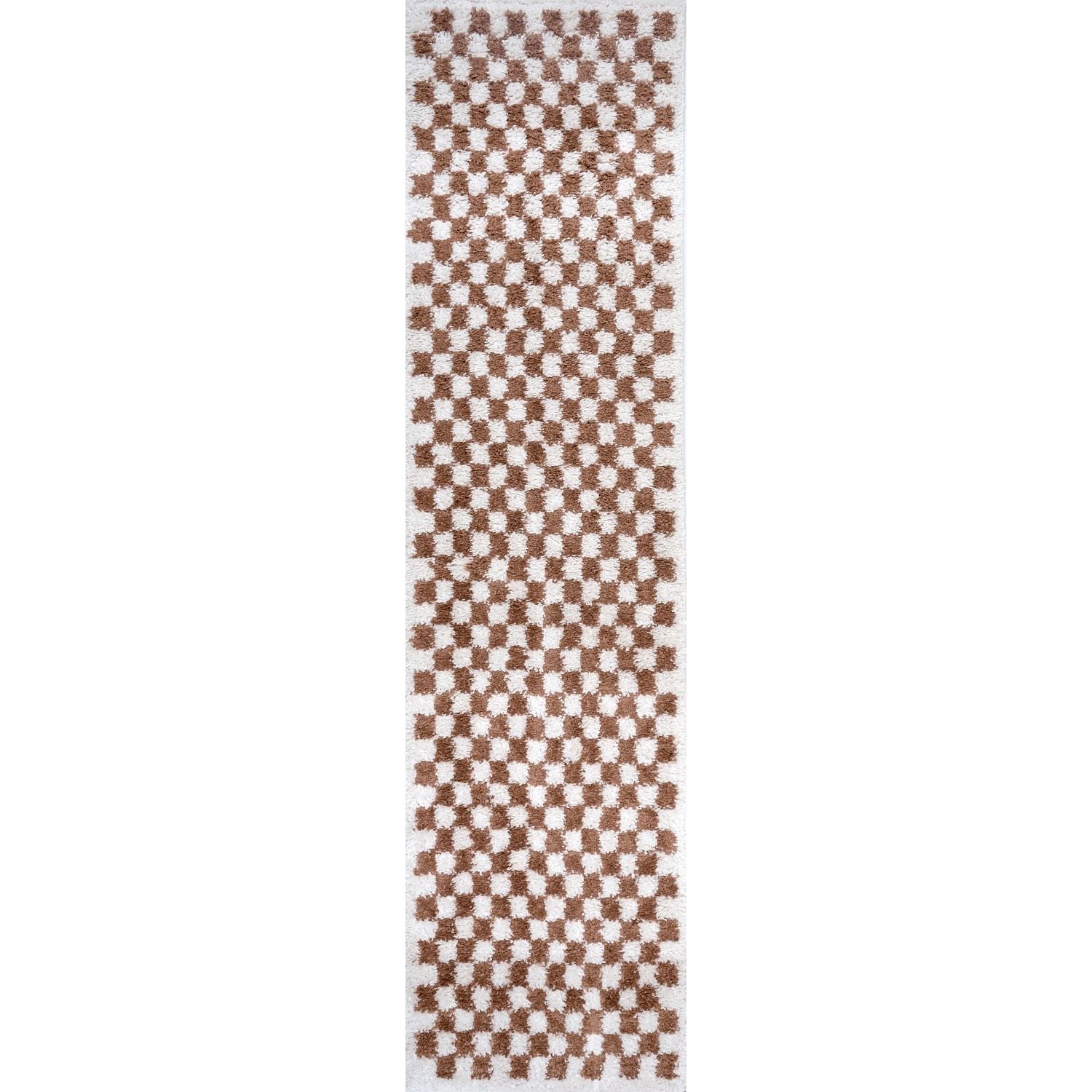 Moodi Shaggy Terra Pixelate Rug