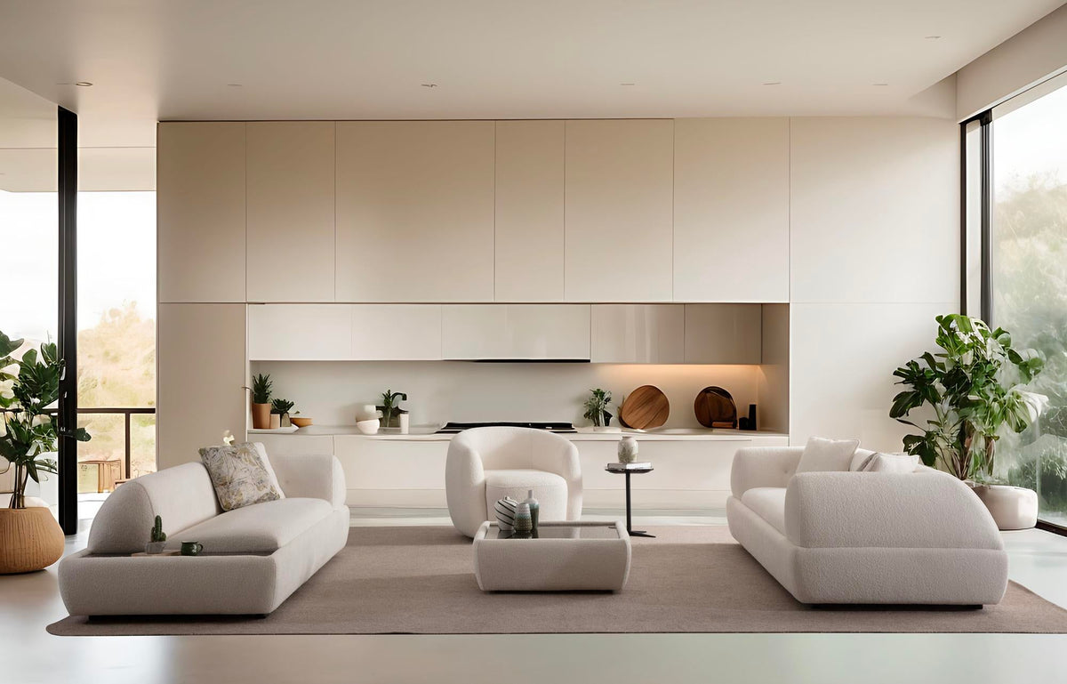 Moon 3 Seater Sofa by Netline Interiors