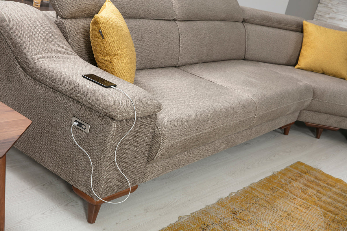 Mustang U Corner Sofa (S) by Netline Interiors