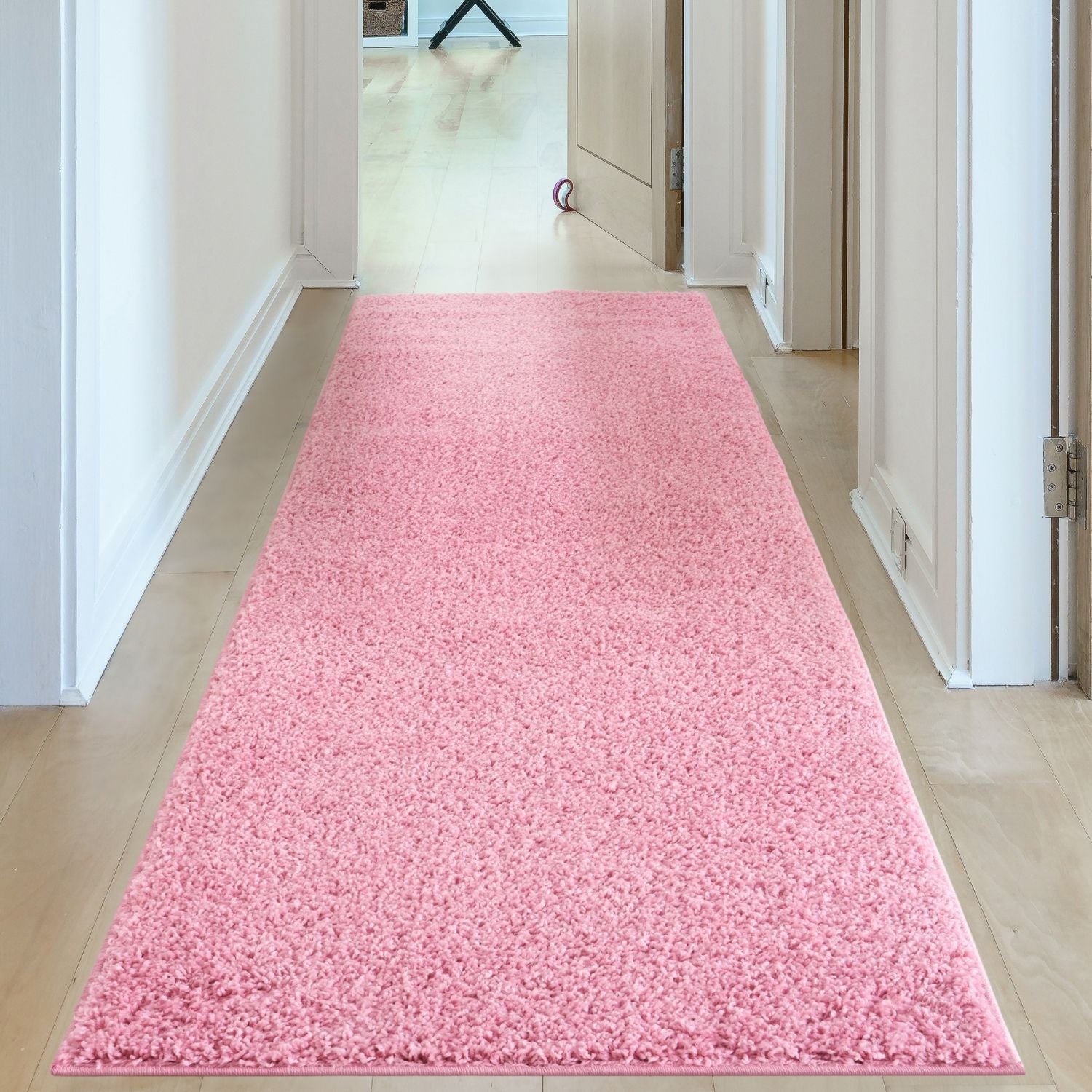 Myshaggy Solid Pink Rug