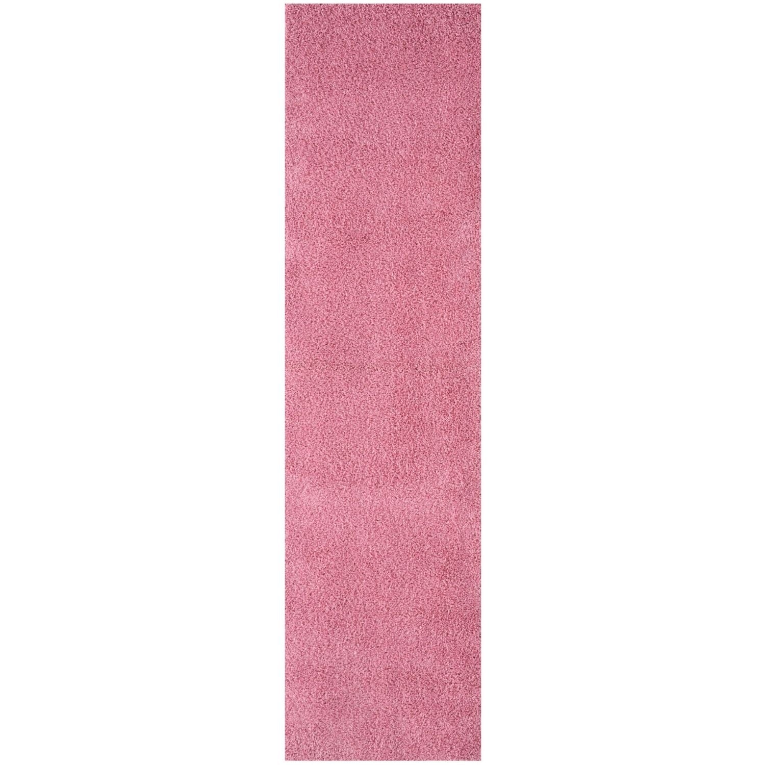 Myshaggy Solid Pink Rug