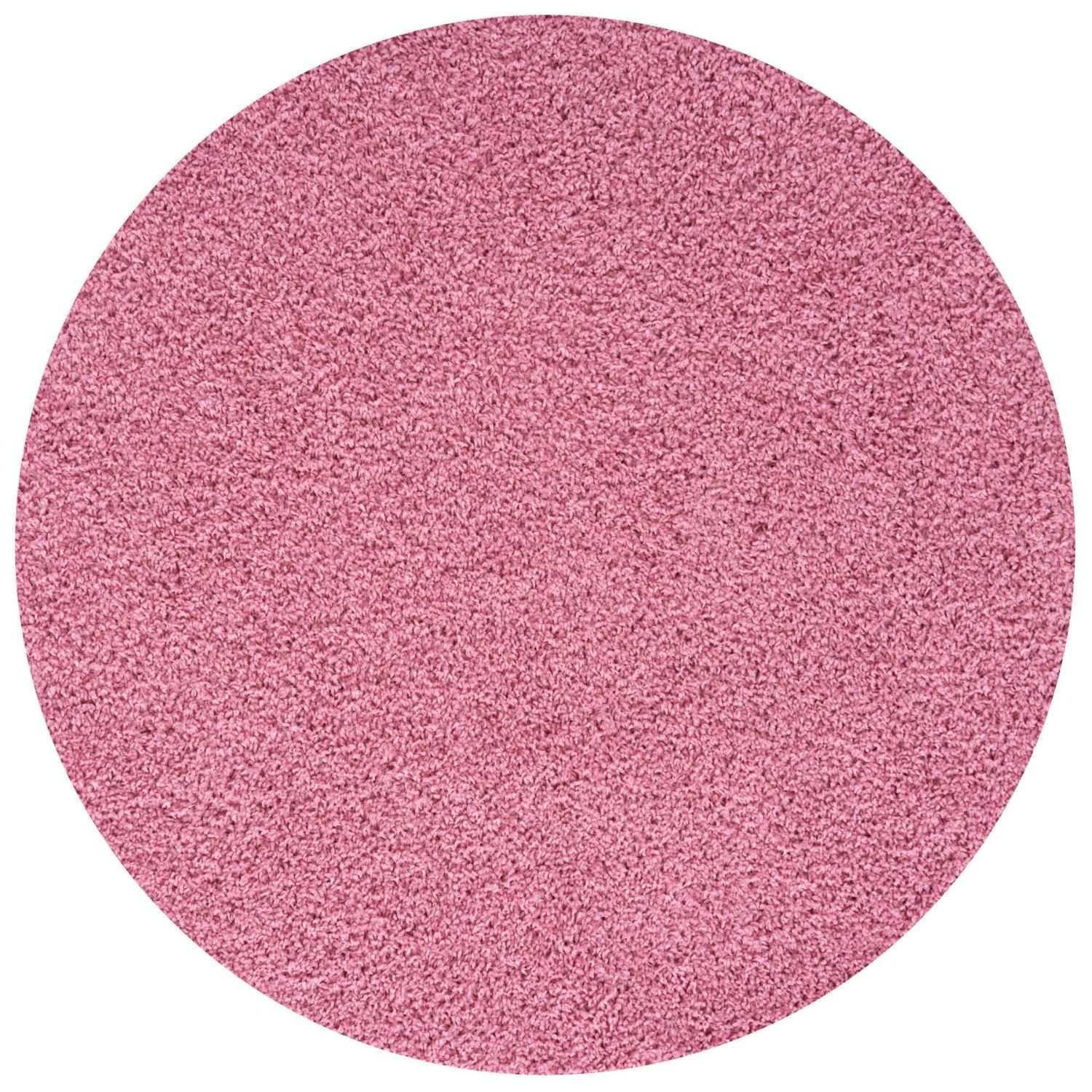 Myshaggy Solid Pink Rug