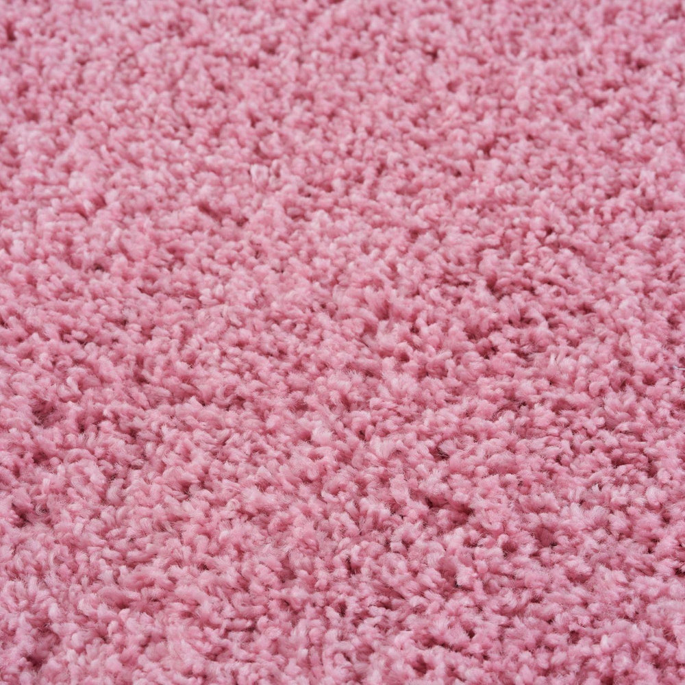Myshaggy Solid Pink Rug