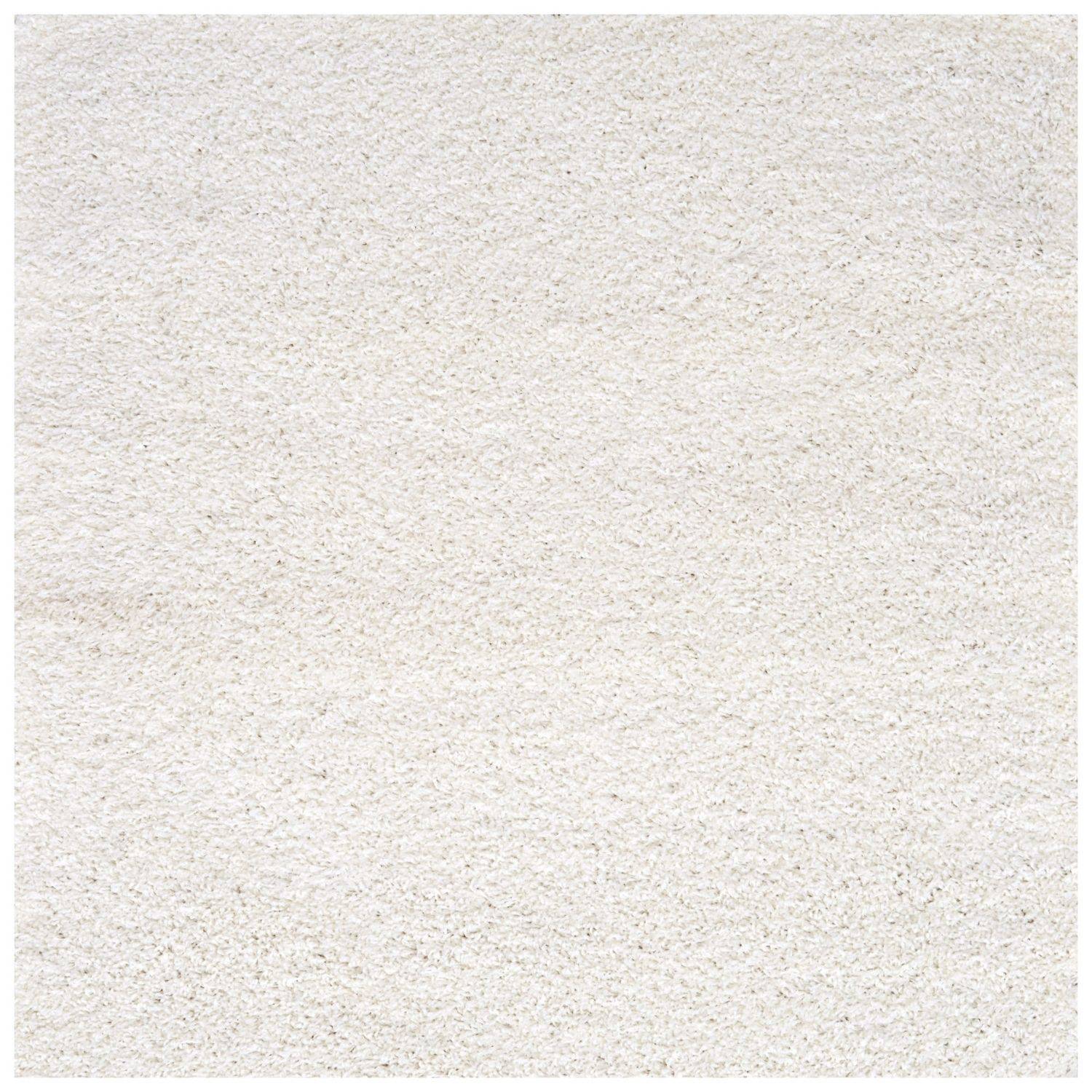 Myshaggy Solid White Rug