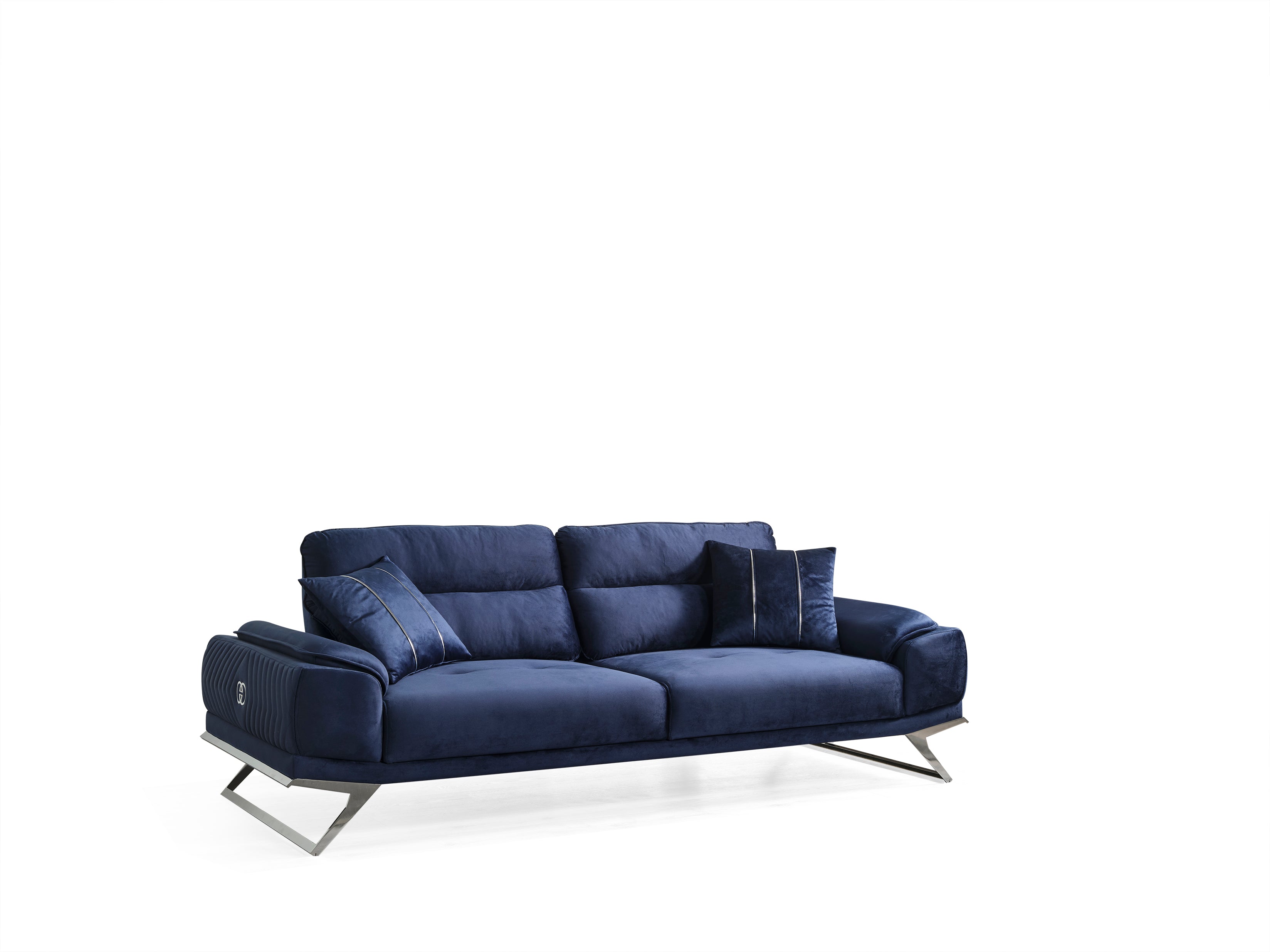 Netline Home Interior Hazal 3 Seater Sofa with modern design and plush cushions, perfect for stylish everyday living rooms.