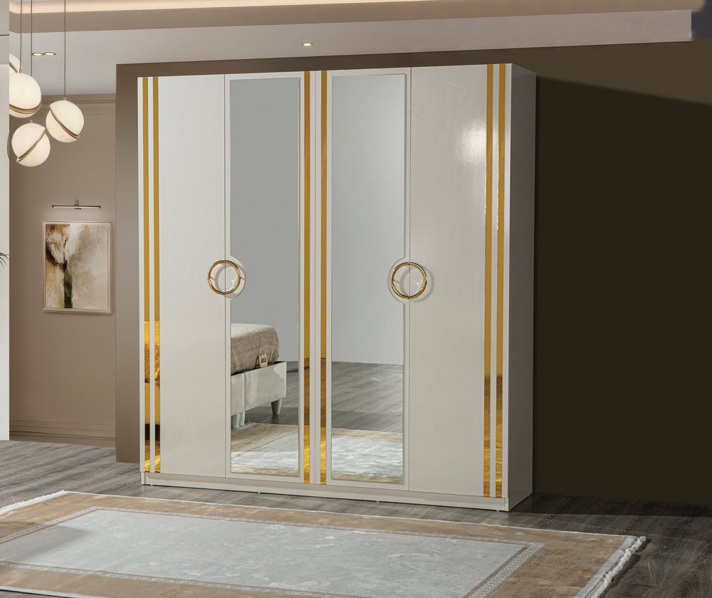 Akel Wardrobe (R) by Netline Interiors