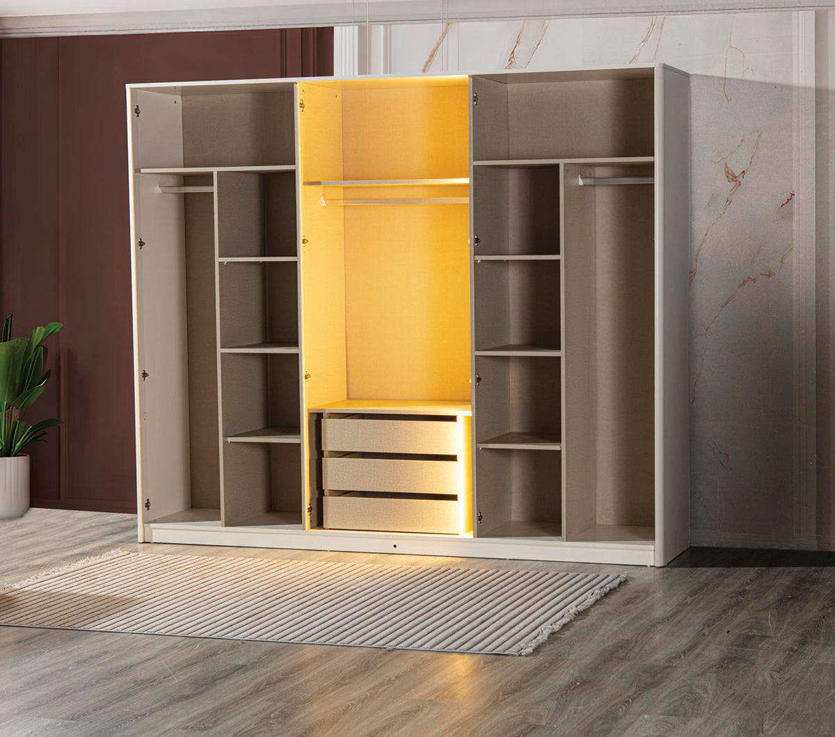 Ramada Wardrobe (R) by Netline Interiors