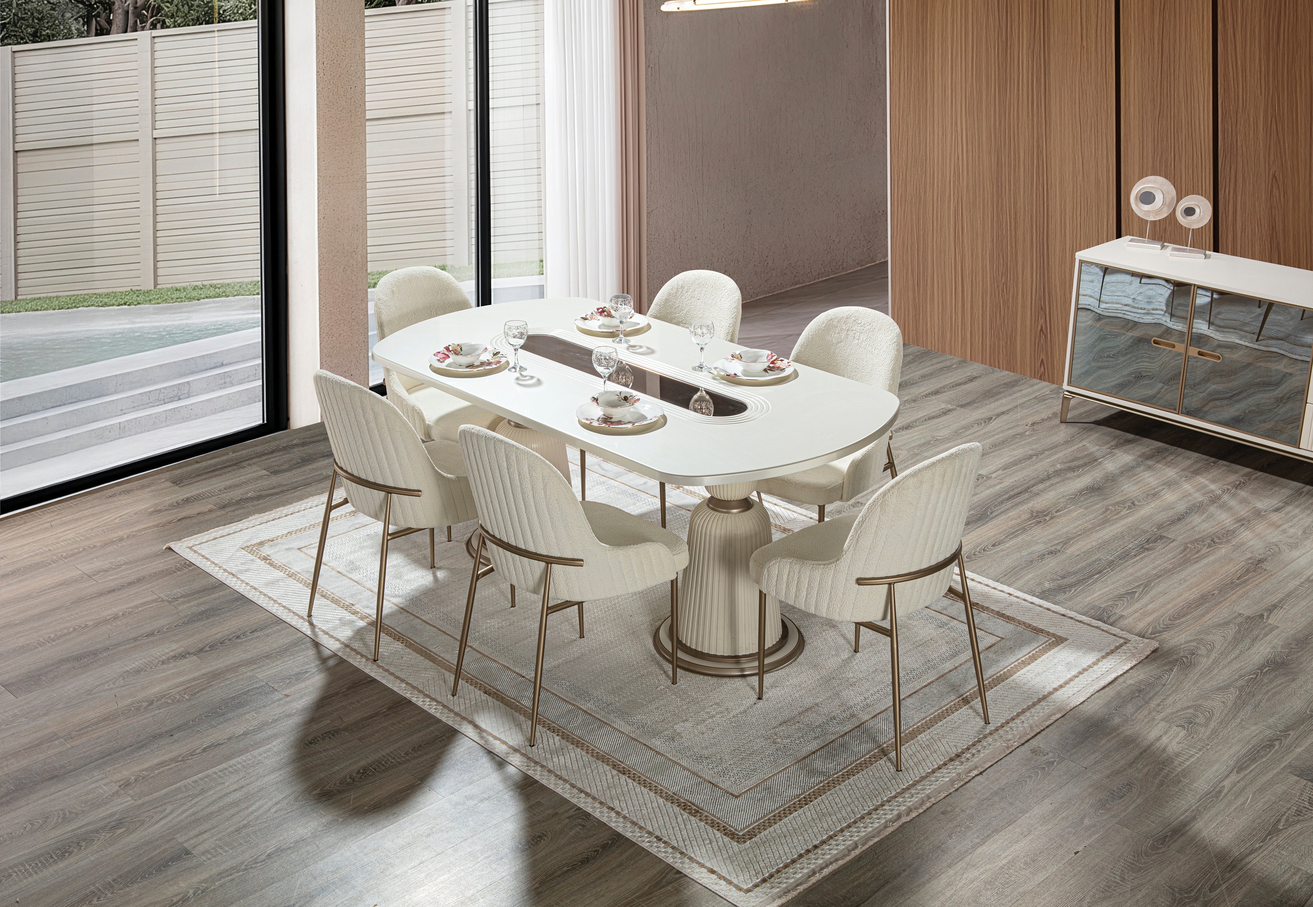 Stella Dining Room (R) by Netline Interiors