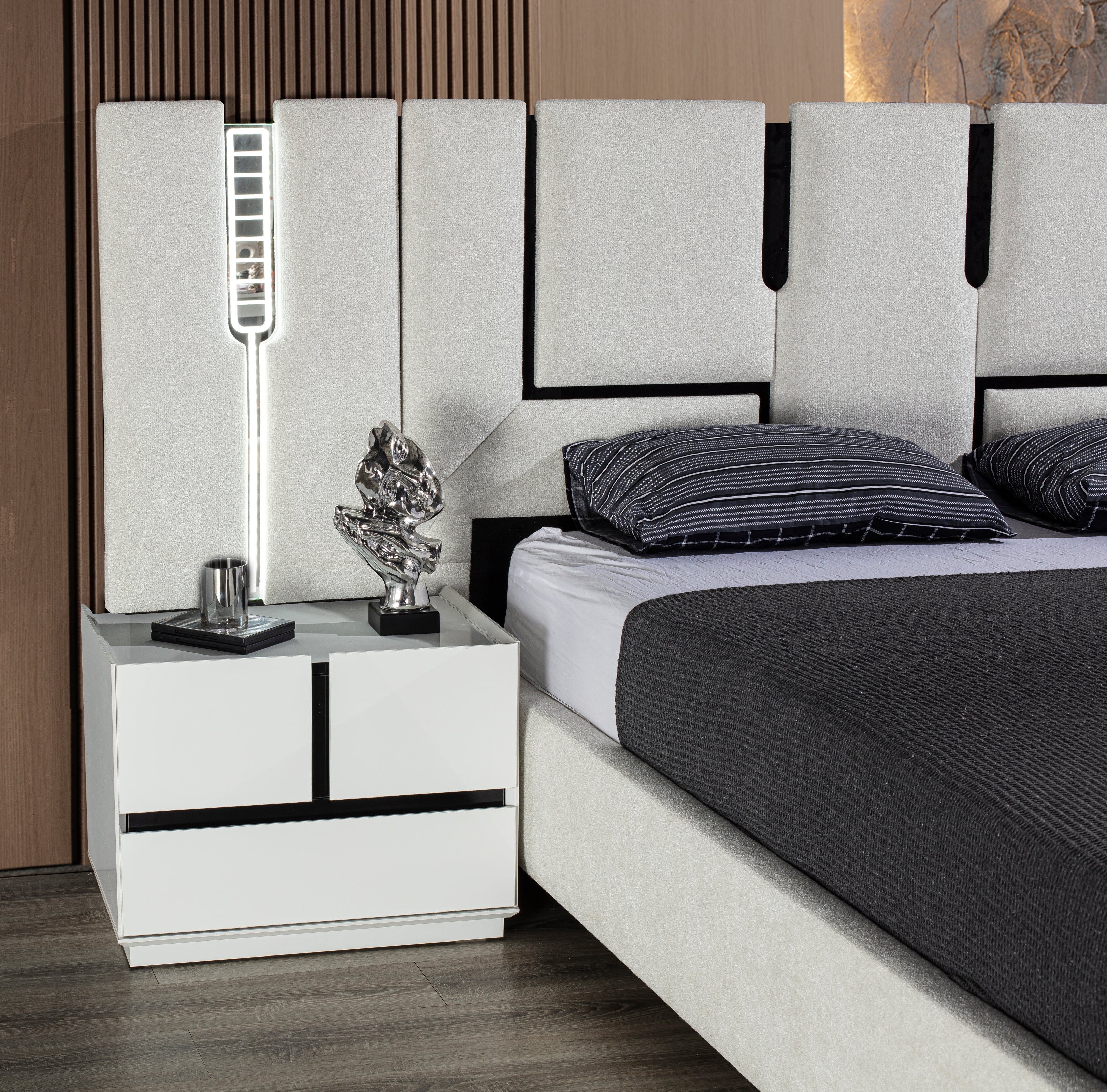 Genova Bedroom (R) by Netline Interiors