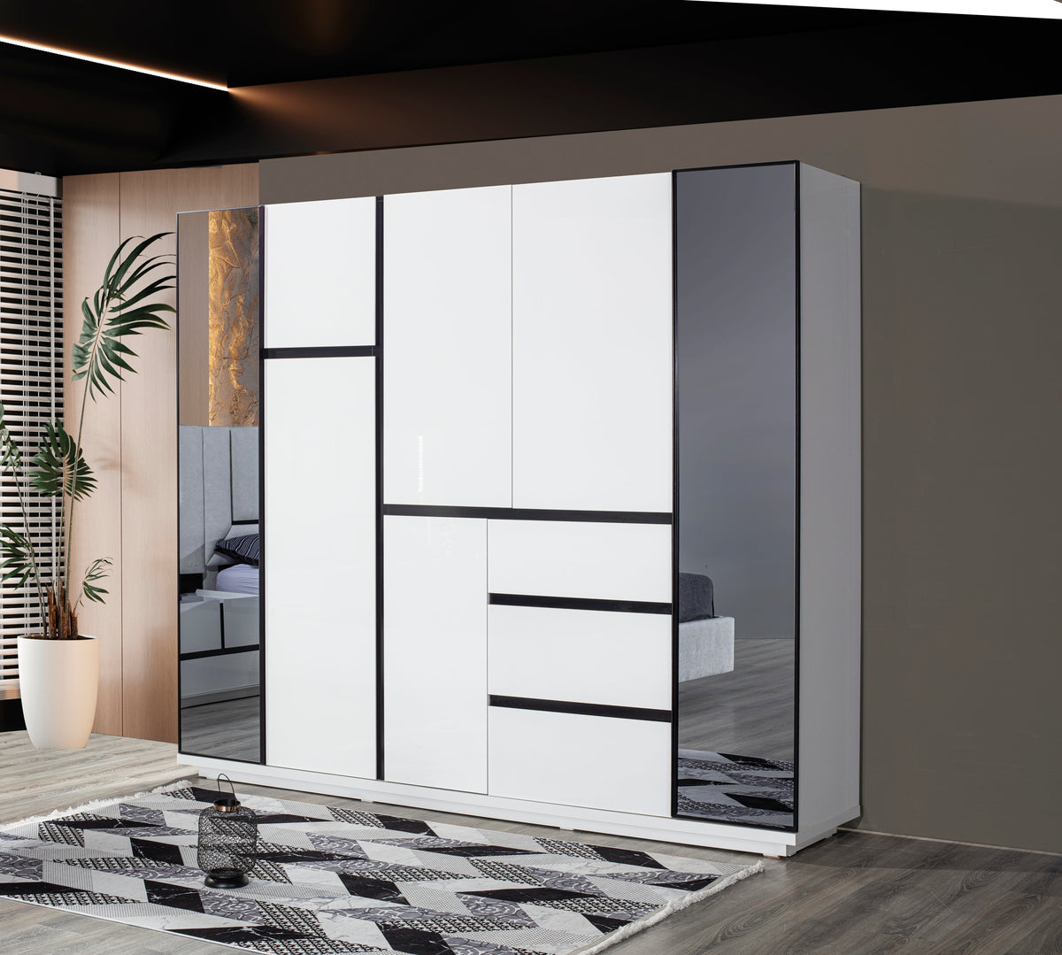 Genova Wardrobe (R) by Netline Interiors