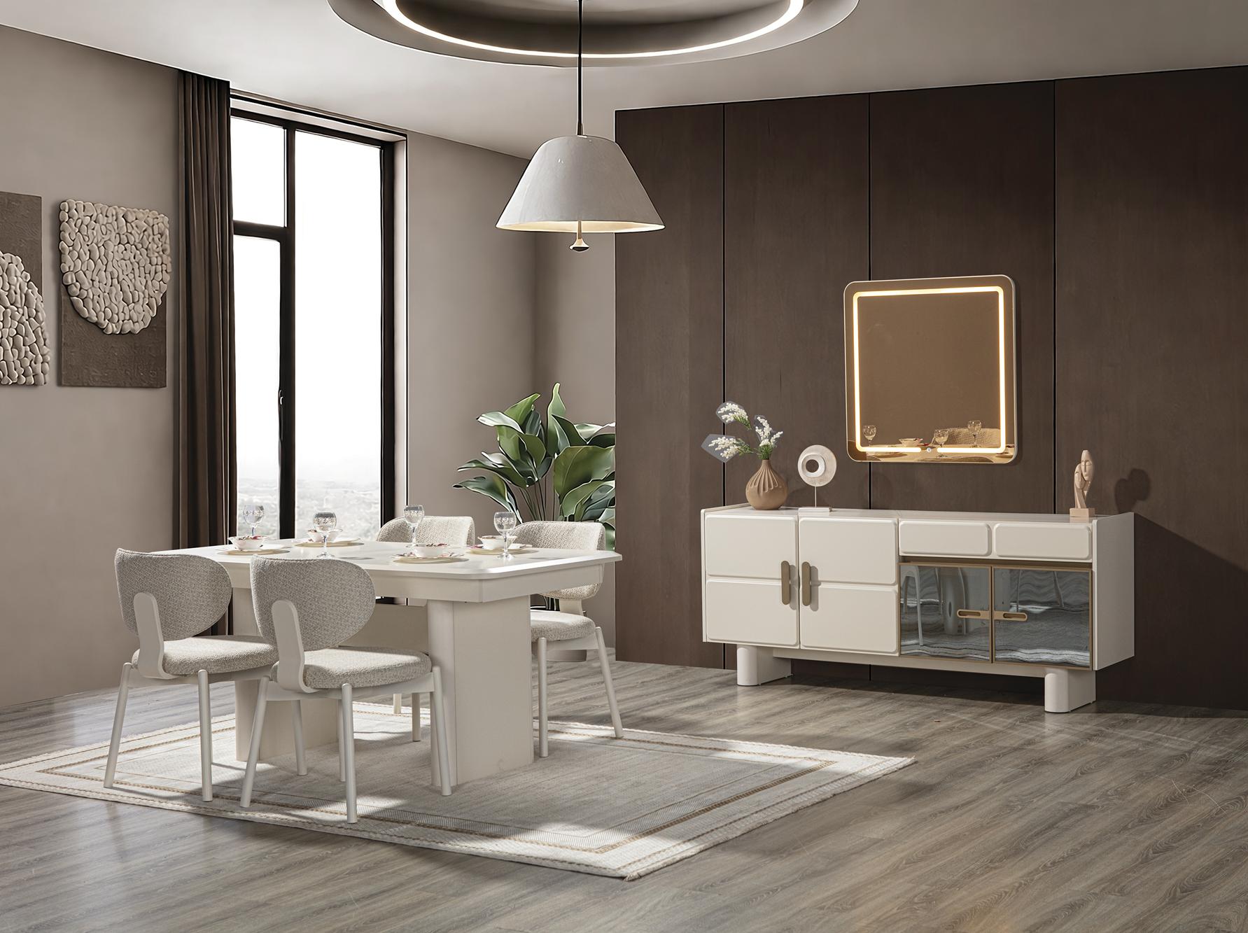 Mona Dining Room (R) by Netline Interiors