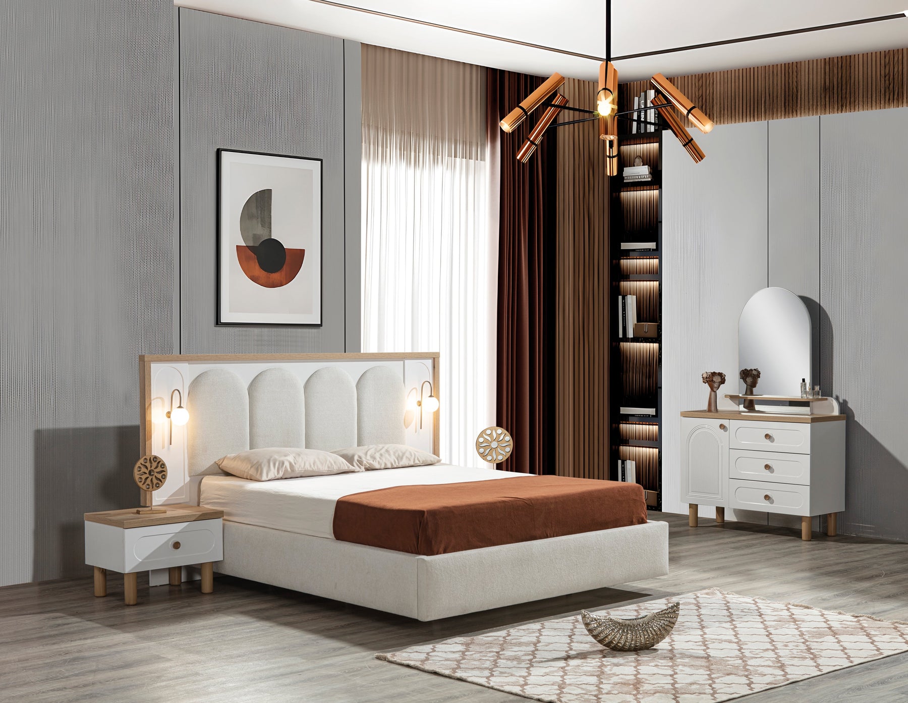 Bohem Bedroom (R) by Netline Interiors