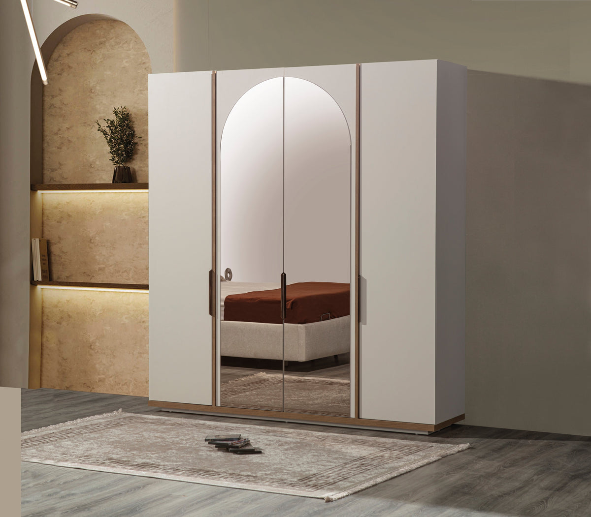 Solid Bedroom (R) by Netline Interiors