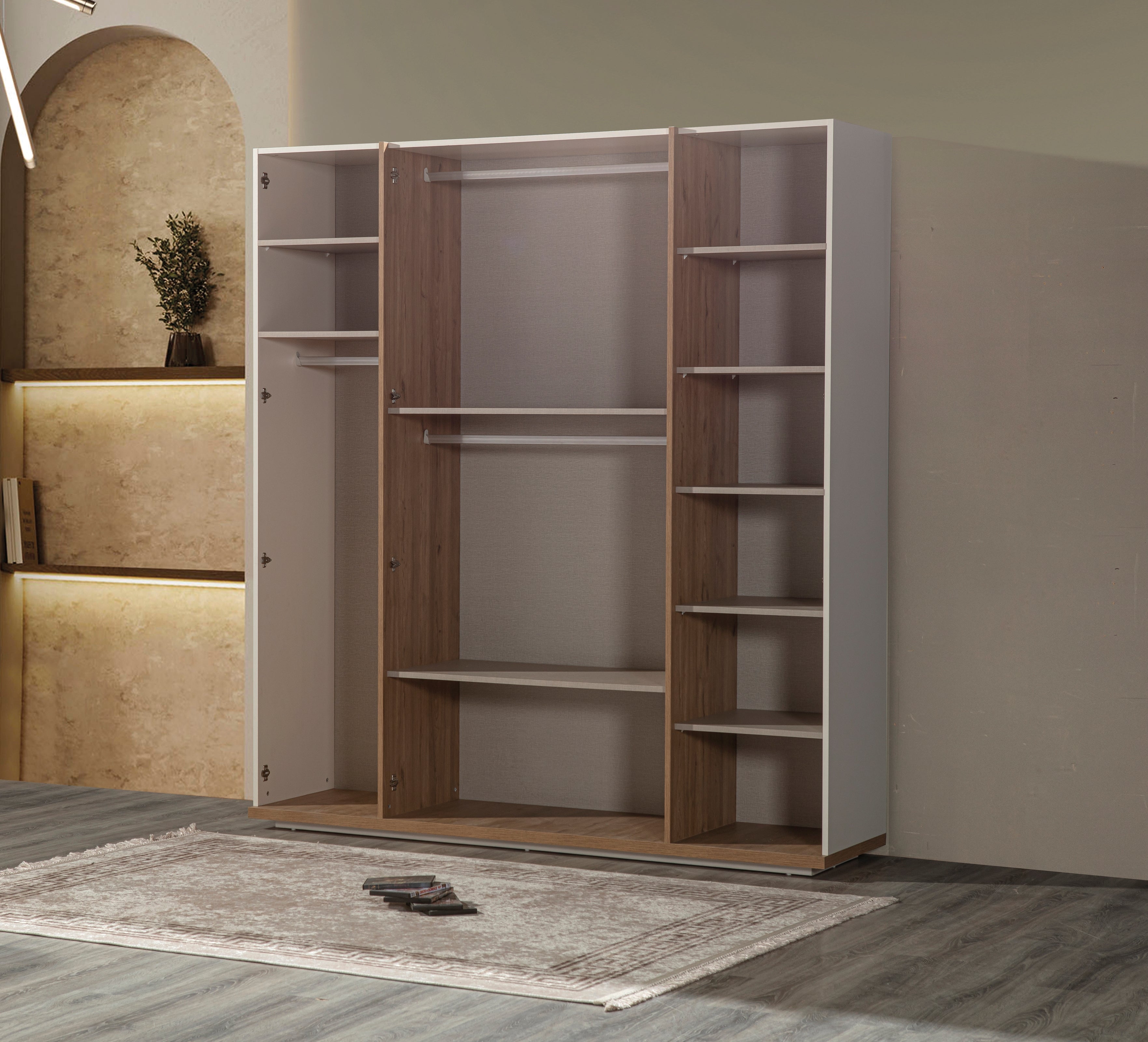 Solid Wardrobe (R) by Netline Interiors
